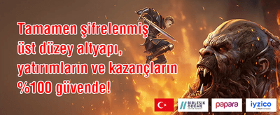 Hoş Geldin Bonusu promotion